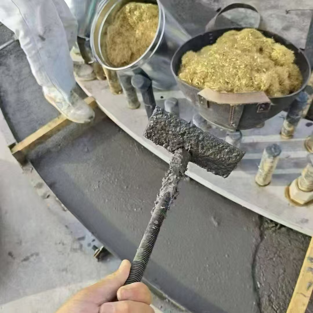 河口C120钢纤维高强无收灌浆料 轧机压缩机汽轮机发电机锻压设备底座灌浆材料